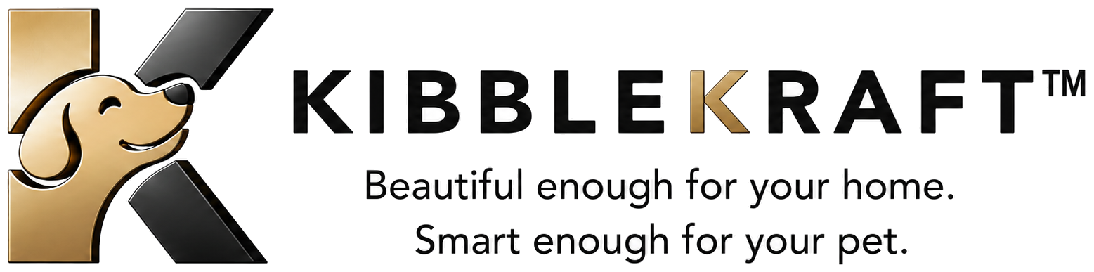 KibbleKraft — Beautiful enough for your home. Smart enough for your pet.